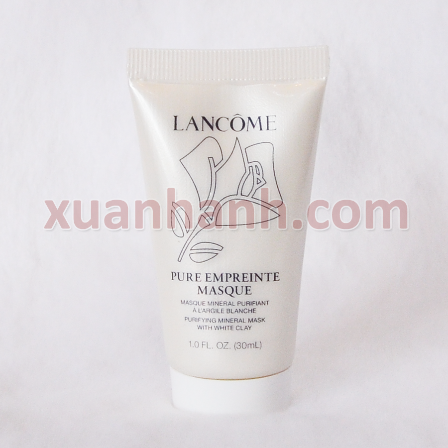 Mặt nạ Lancome Mineral Mask khoáng chất, thanh lọc da, se nhỏ lỗ chân lông 30ml