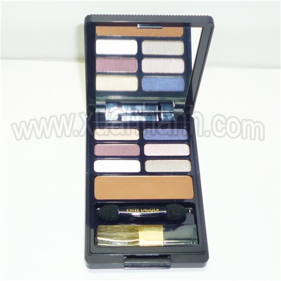 Hộp Estee Lauder  6 màu mắt, 1 ô phấn tông Bronze