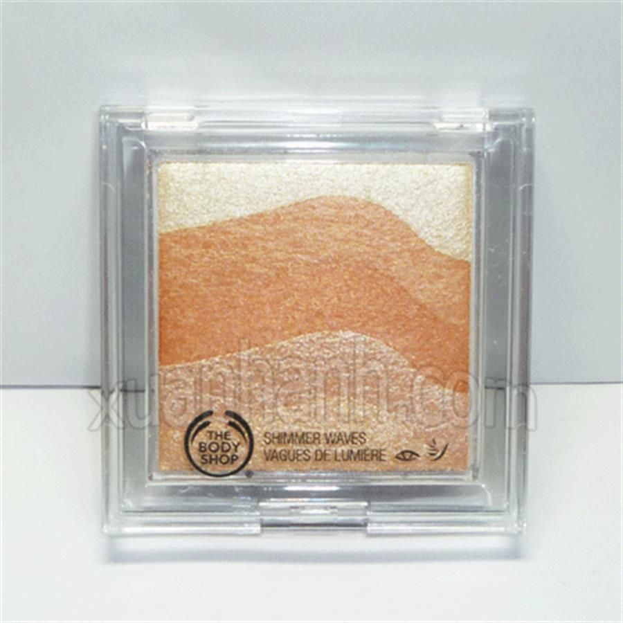 Phấn má hồng cam, nhũ mịn The Body Shop #03 Peach