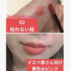 Son kem lì Kate Lip Monster Souffle Matte lì mịn, lâu trôi, #M02 - Cam san hô (New)